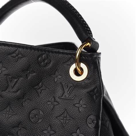 lv black artsy|louis vuitton artsy tote black.